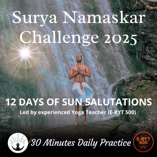Surya Namaskar Challenge 2025 12 DAYS OF SUN SALUTATIONS